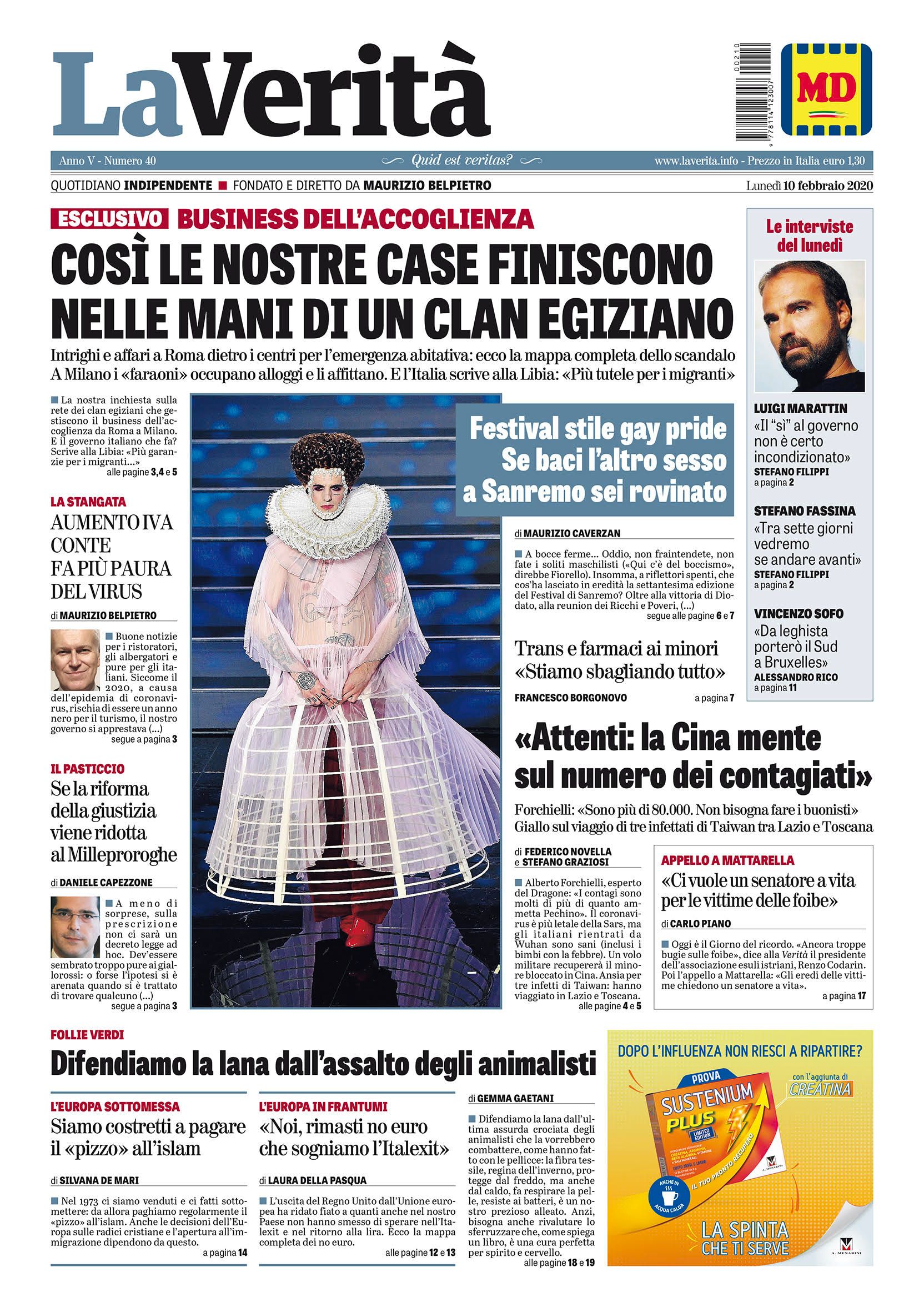 Oggi in edicola