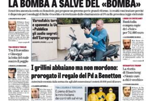 Oggi in edicola