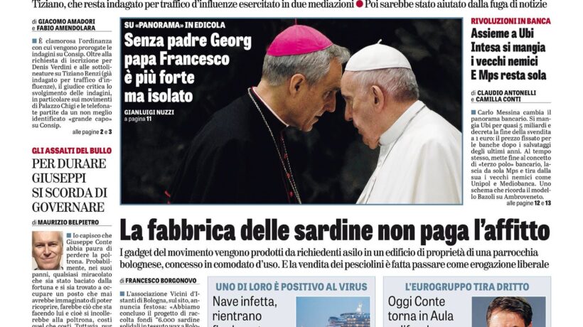 Oggi in edicola