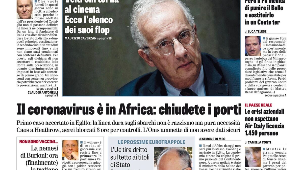 Oggi in edicola