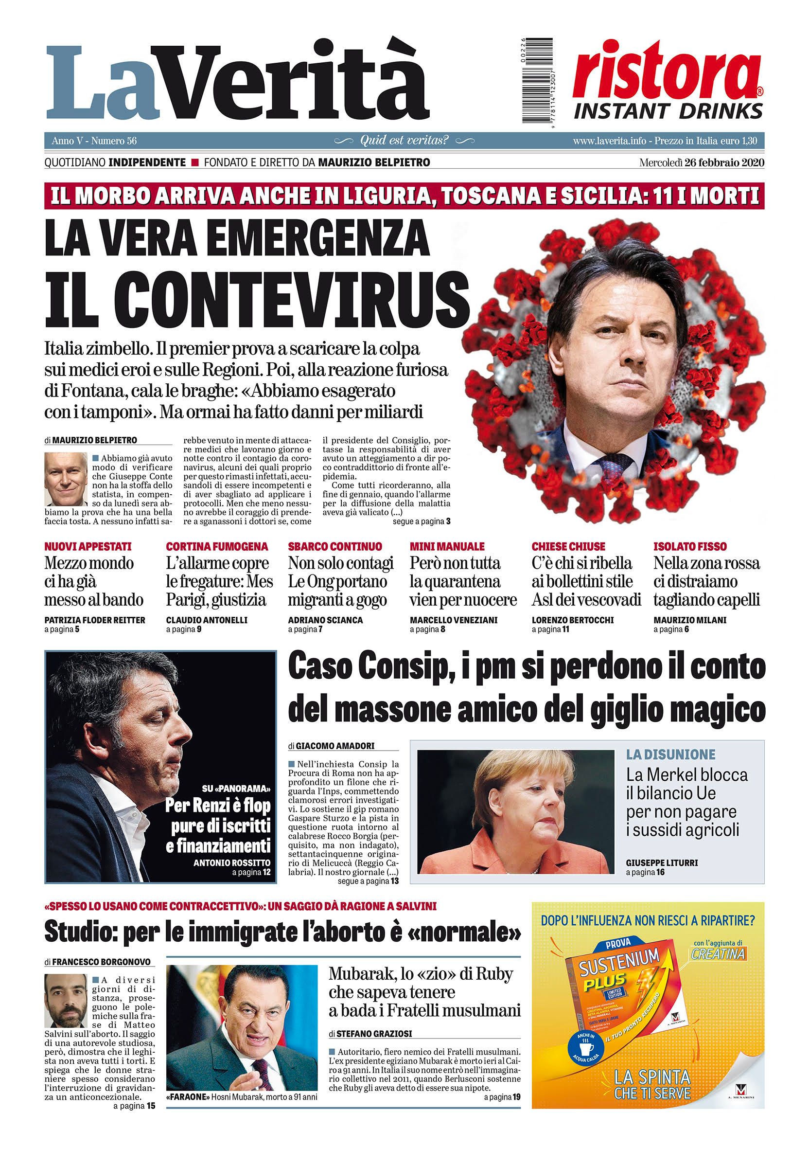 Oggi in edicola