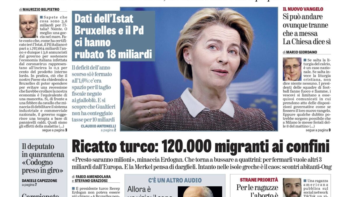 Oggi in edicola