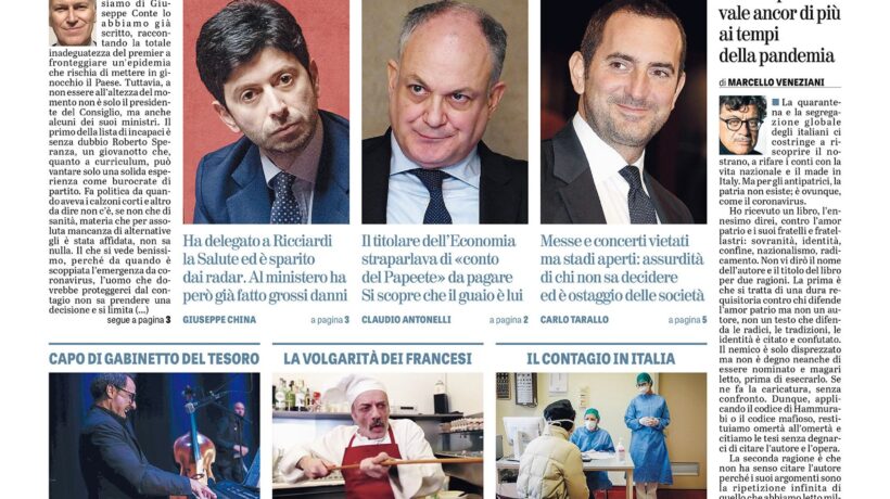 Oggi in edicola