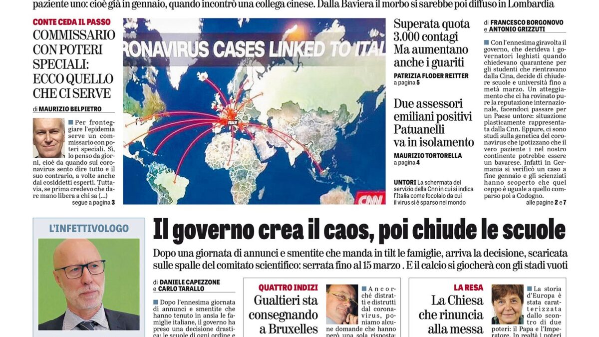 Oggi in edicola