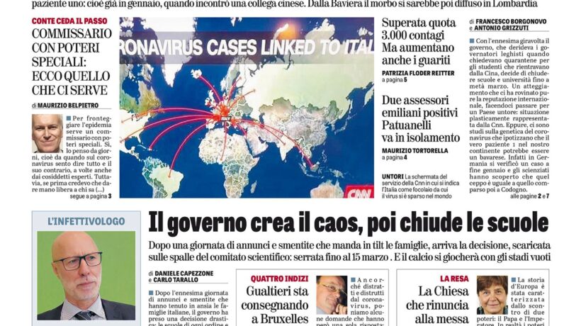 Oggi in edicola