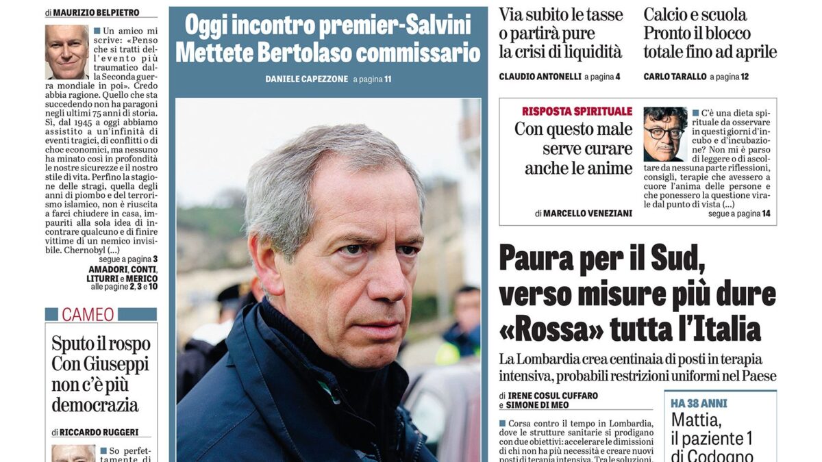 Oggi in edicola