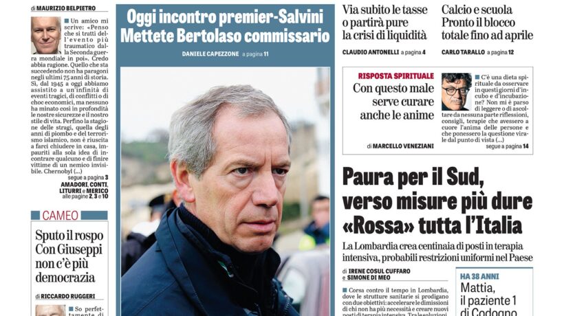Oggi in edicola