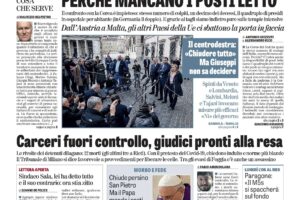 Oggi in edicola