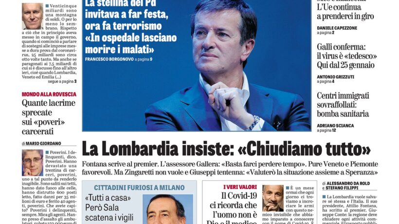 Oggi in edicola