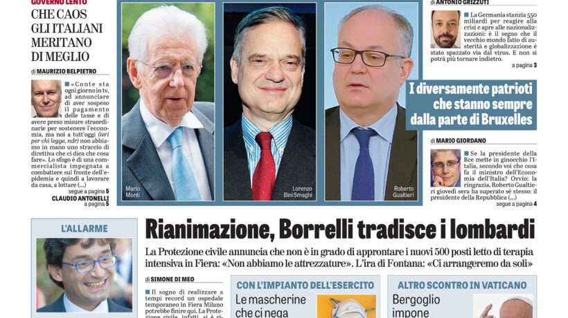Oggi in edicola