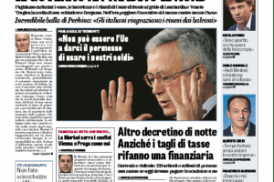 Oggi in edicola