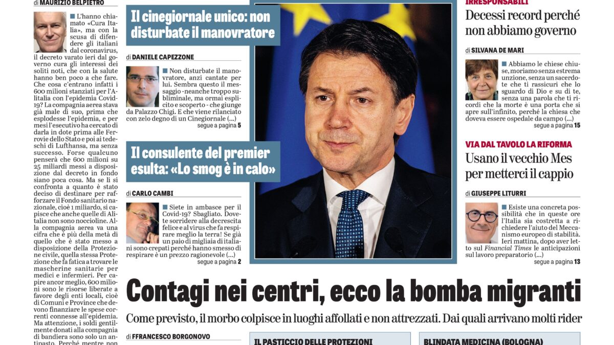 Oggi in edicola