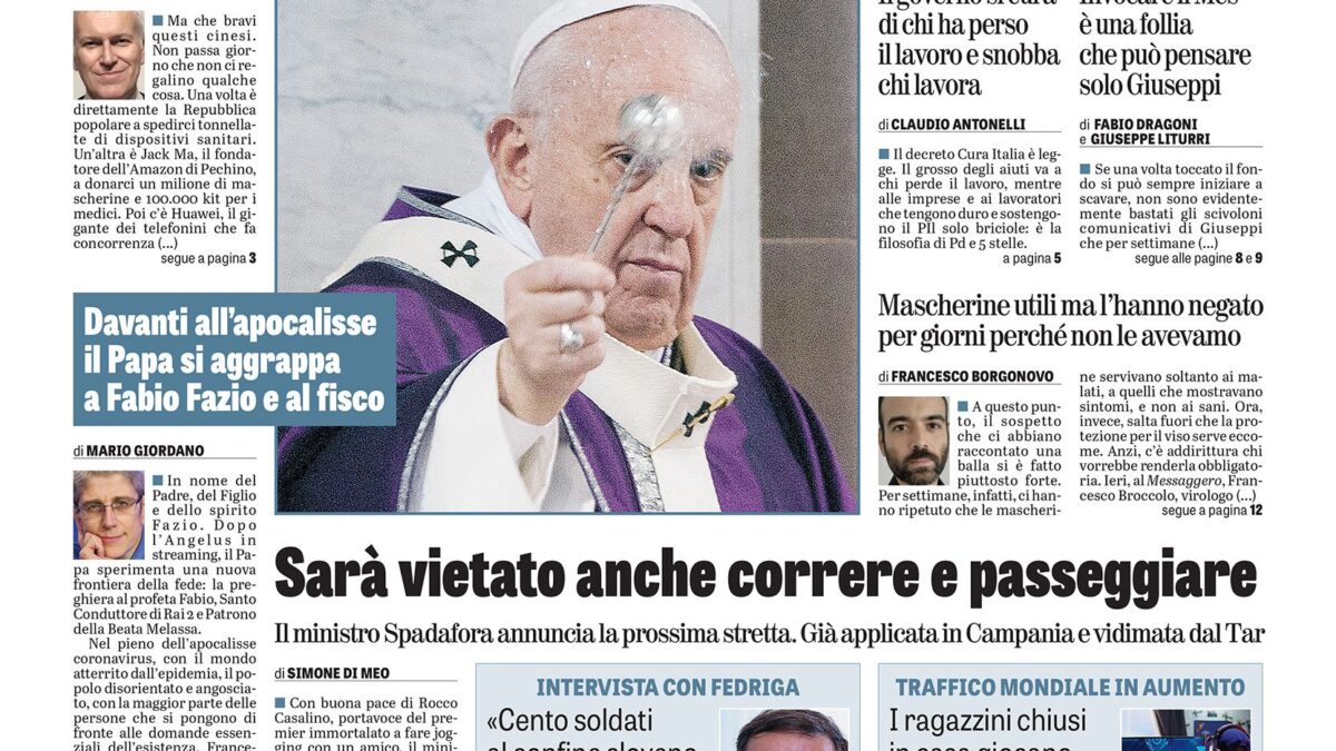 Oggi in edicola