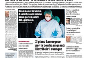 Oggi in edicola