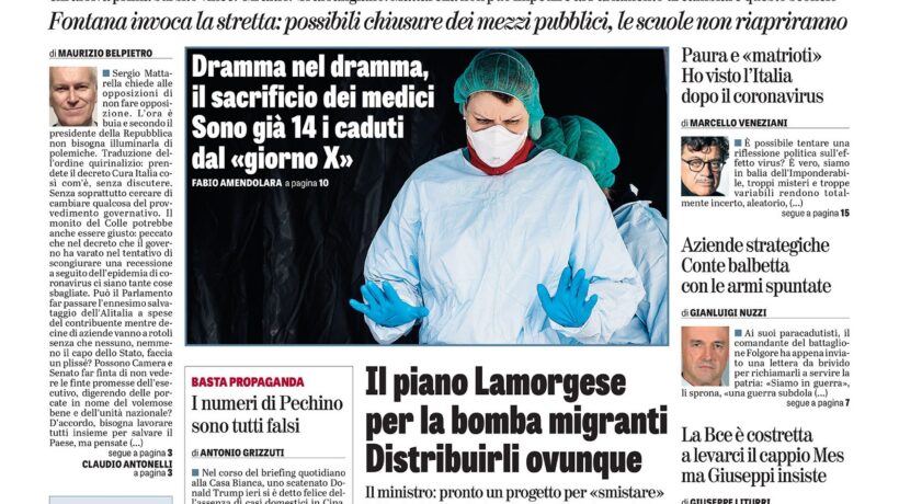 Oggi in edicola