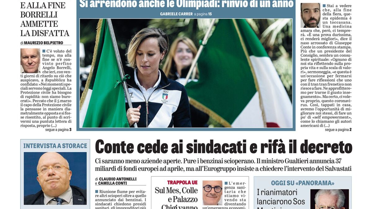 Oggi in edicola