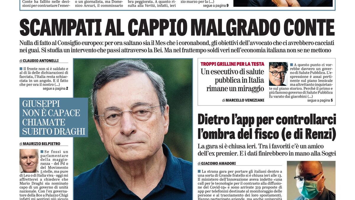 Oggi in edicola