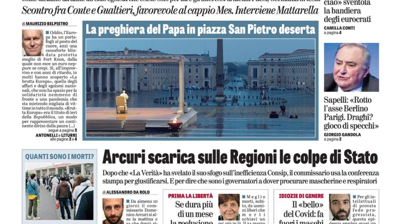Oggi in edicola