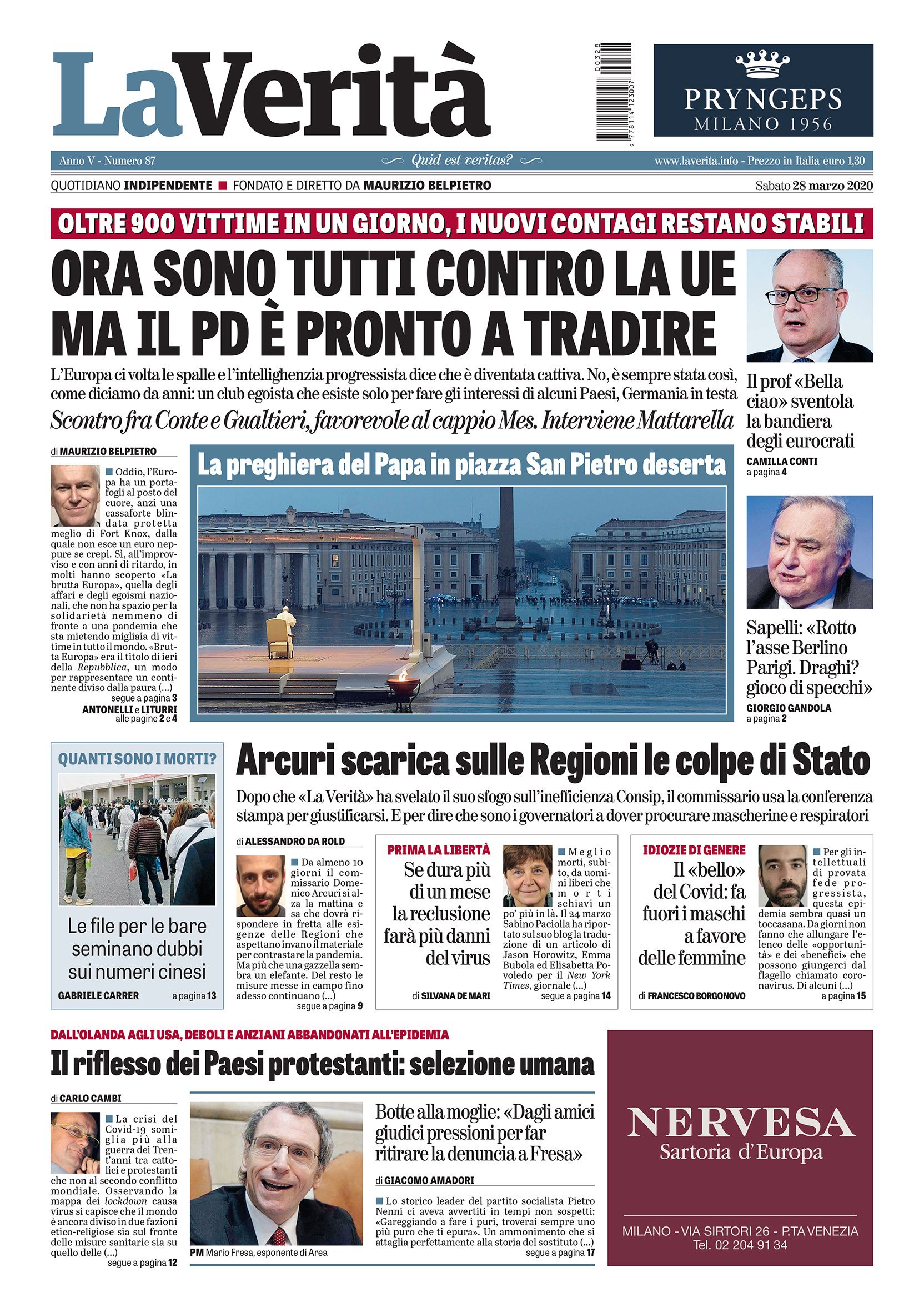 Oggi in edicola