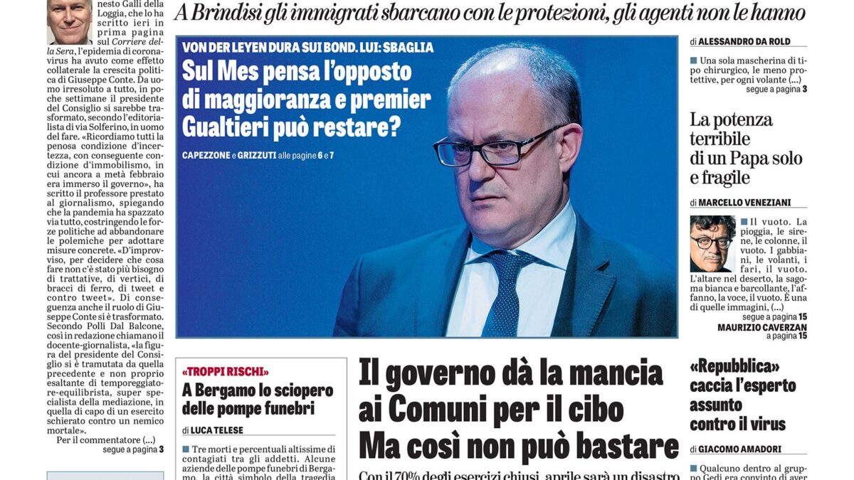 Oggi in edicola