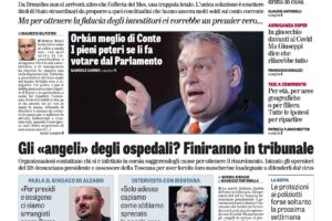 Oggi in edicola