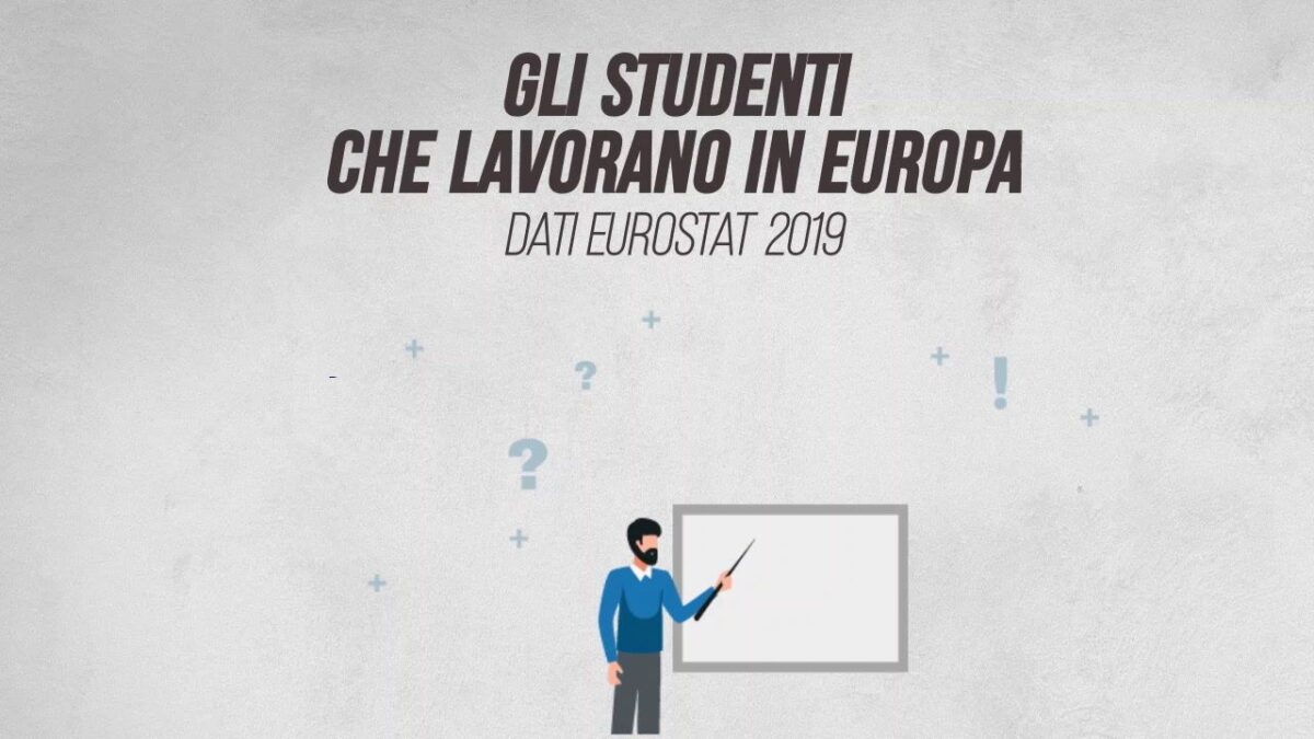 Studenti che lavorano, Italia tra i Paesi con la percentuale più bassa in Europa