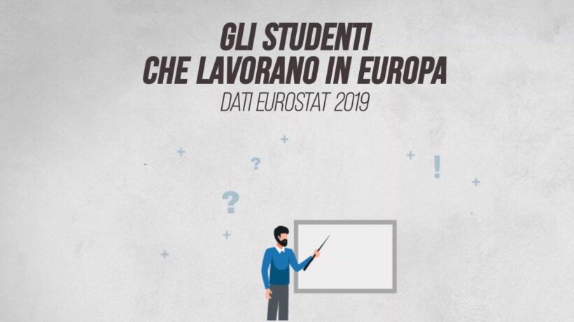 Studenti che lavorano, Italia tra i Paesi con la percentuale più bassa in Europa