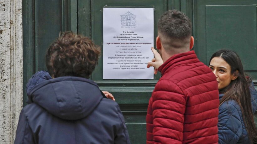 Non si può andare a messa. Anziché la Quaresima c’è la Quarantena cattolica