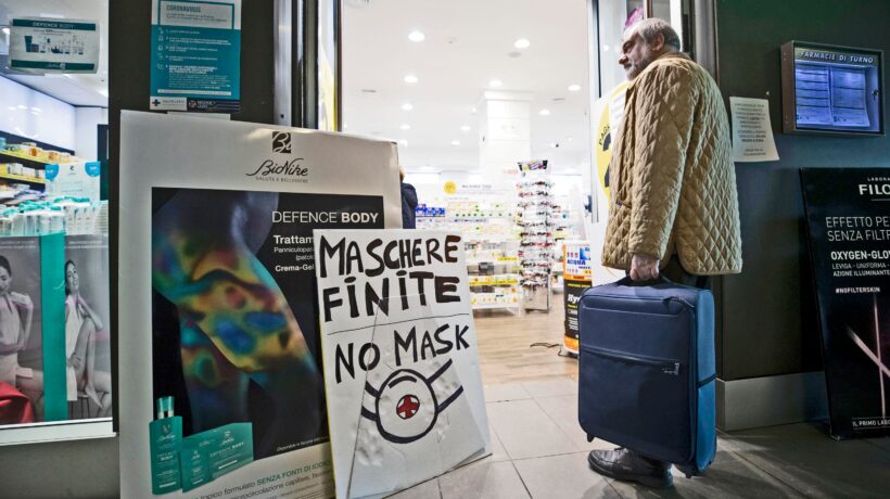 Dal governo altra «carta igienica». E poi se ci si infetta, problemi nostri