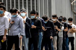 Le file per i morti mettono in crisi i dati cinesi