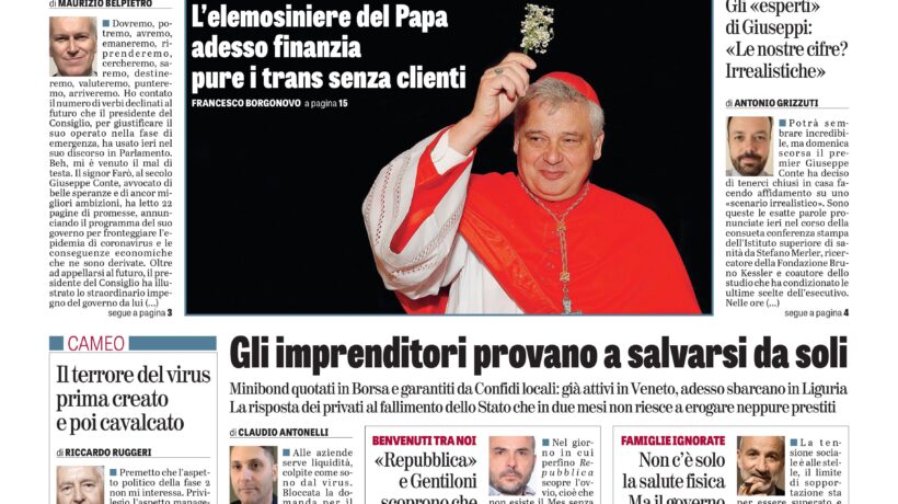 Oggi in edicola