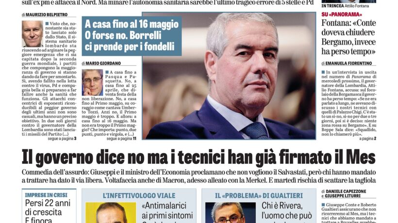 Oggi in edicola