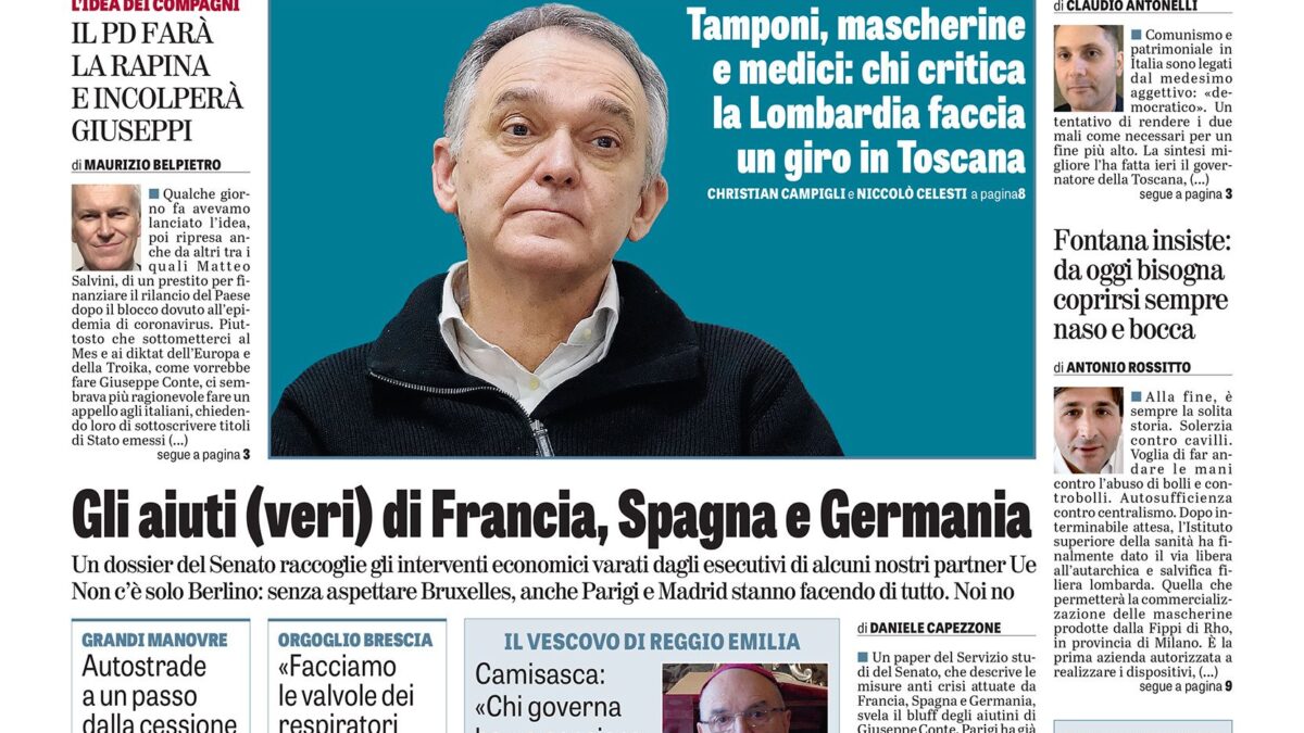 Oggi in edicola