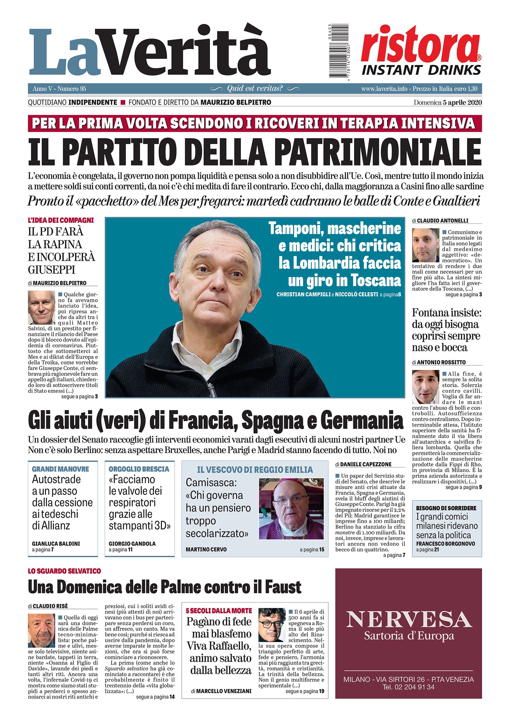 Oggi in edicola