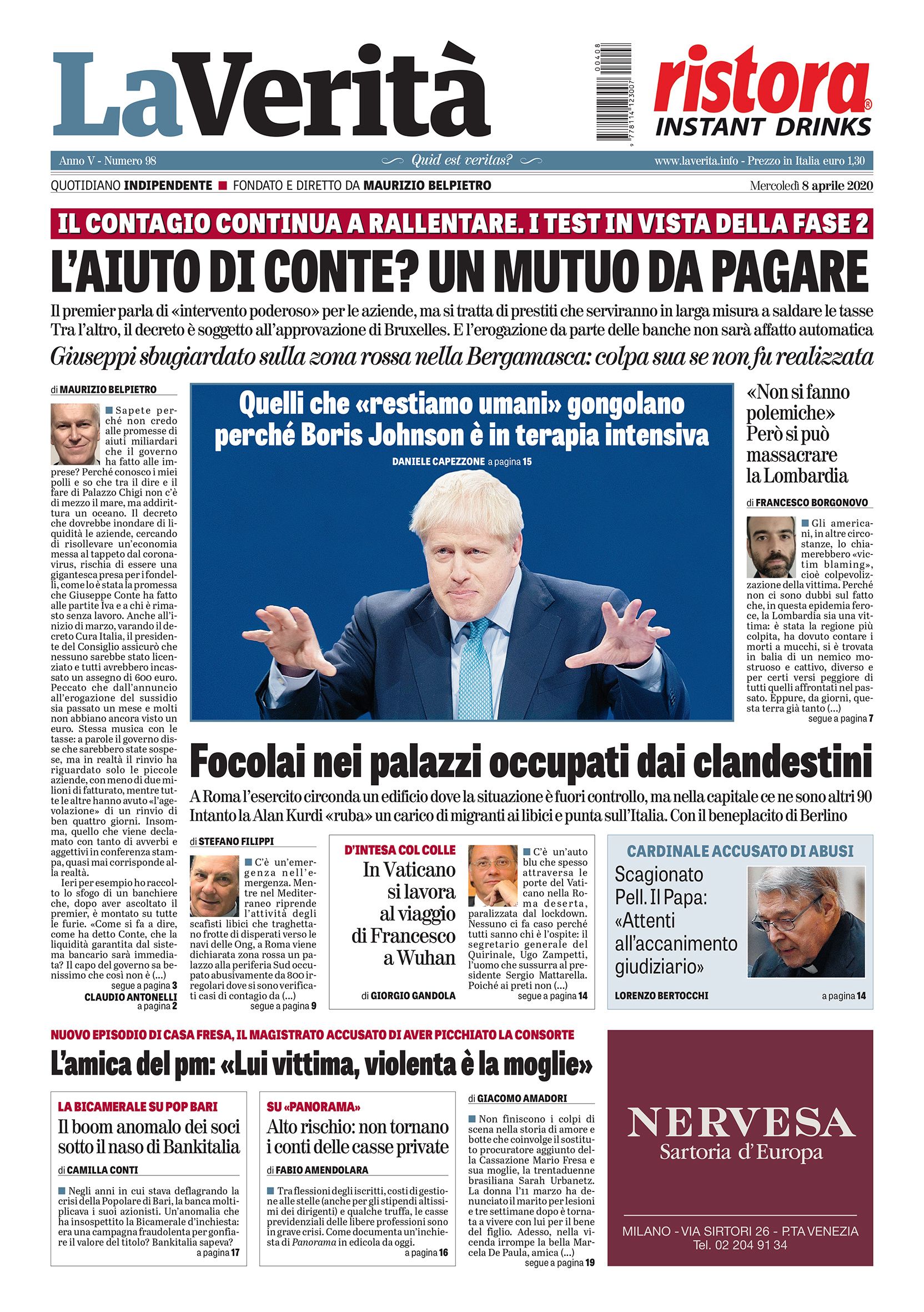 Oggi in edicola