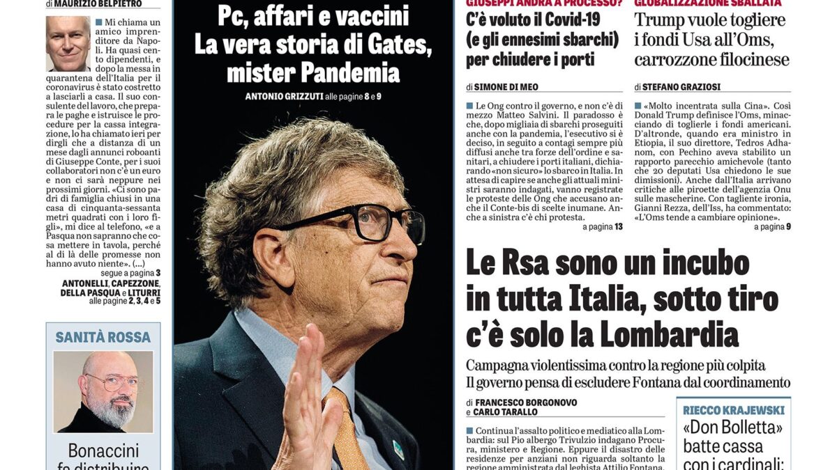 Oggi in edicola
