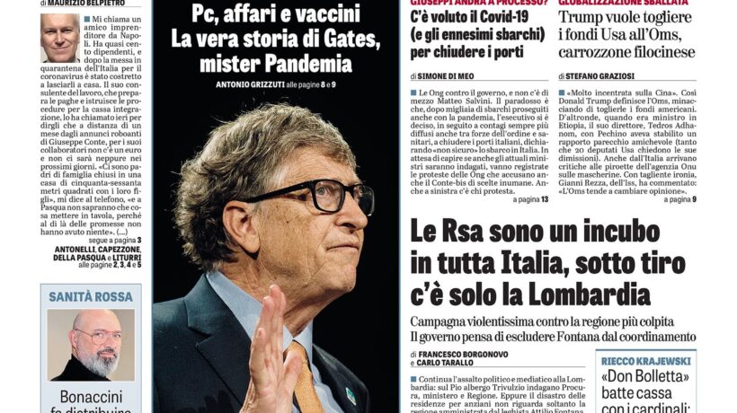 Oggi in edicola
