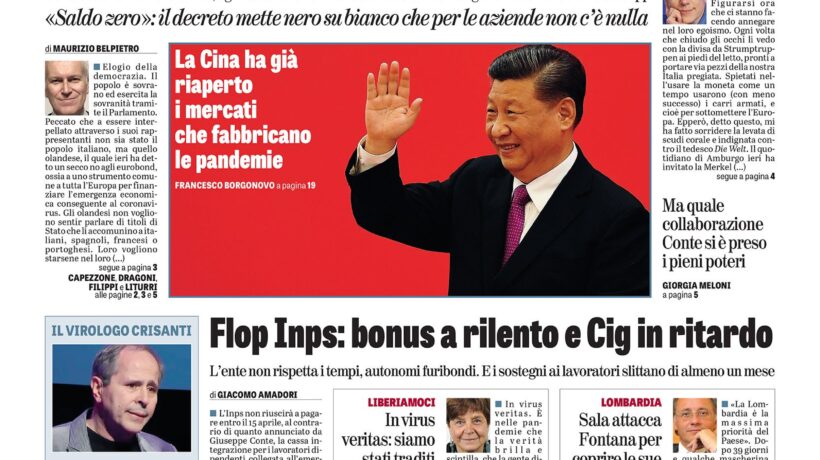 Oggi in edicola