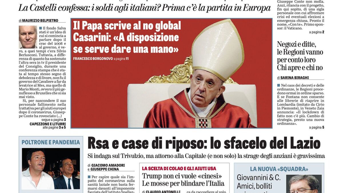 Oggi in edicola