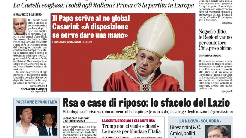 Oggi in edicola