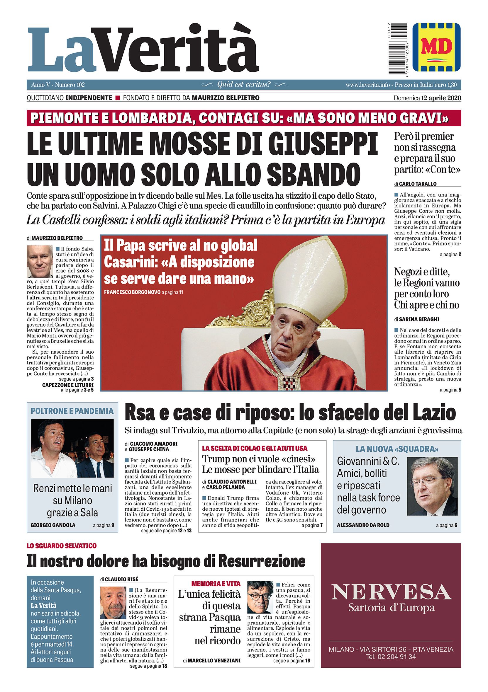 Oggi in edicola