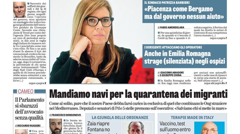 Oggi in edicola