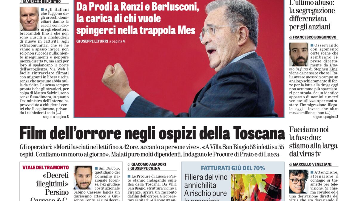 Oggi in edicola