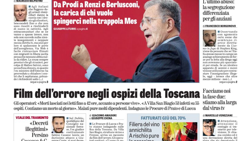 Oggi in edicola