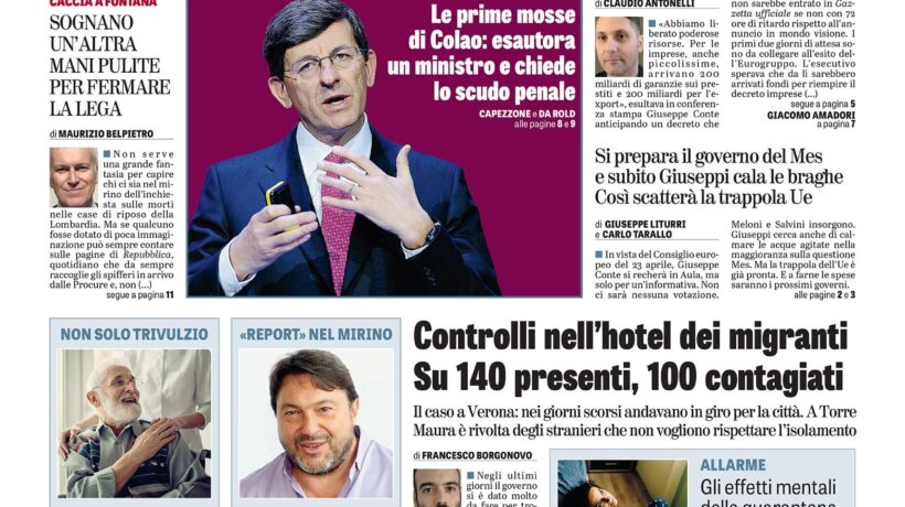 Oggi in edicola