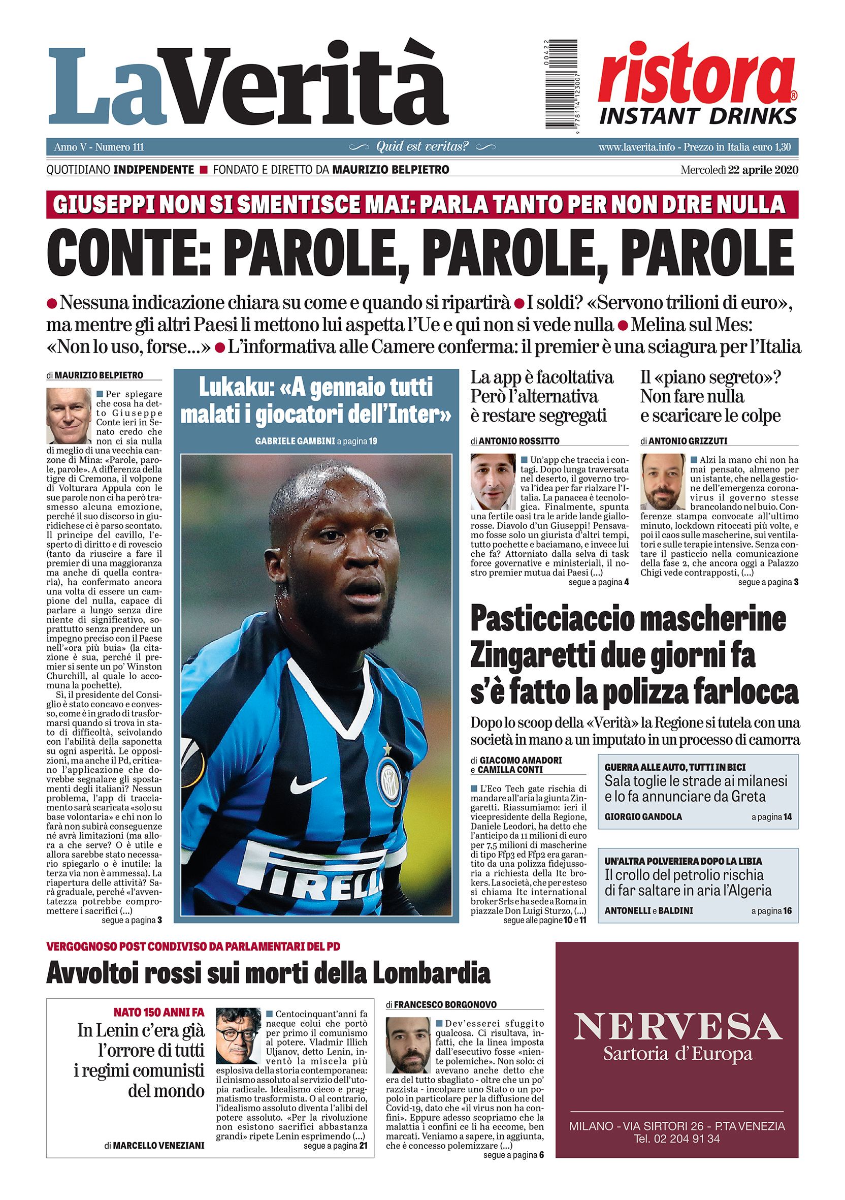 Oggi in edicola
