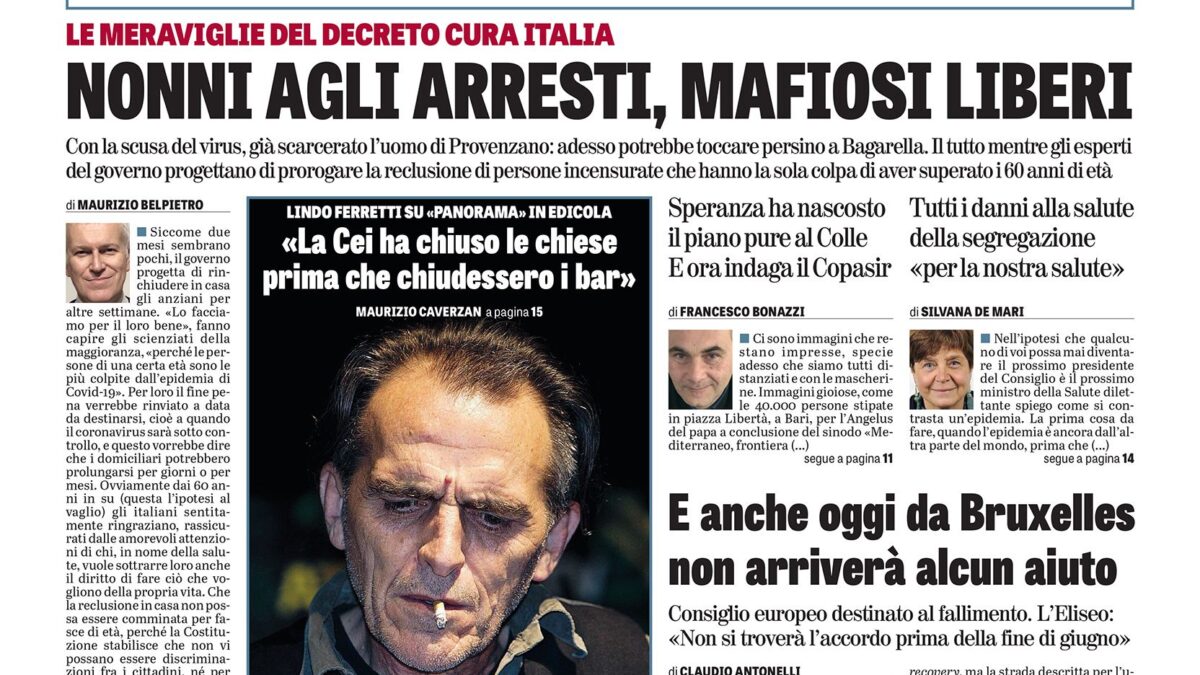 Oggi in edicola