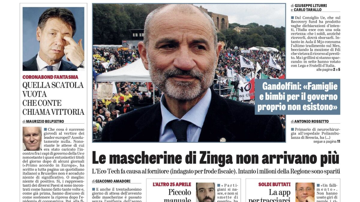 Oggi in edicola