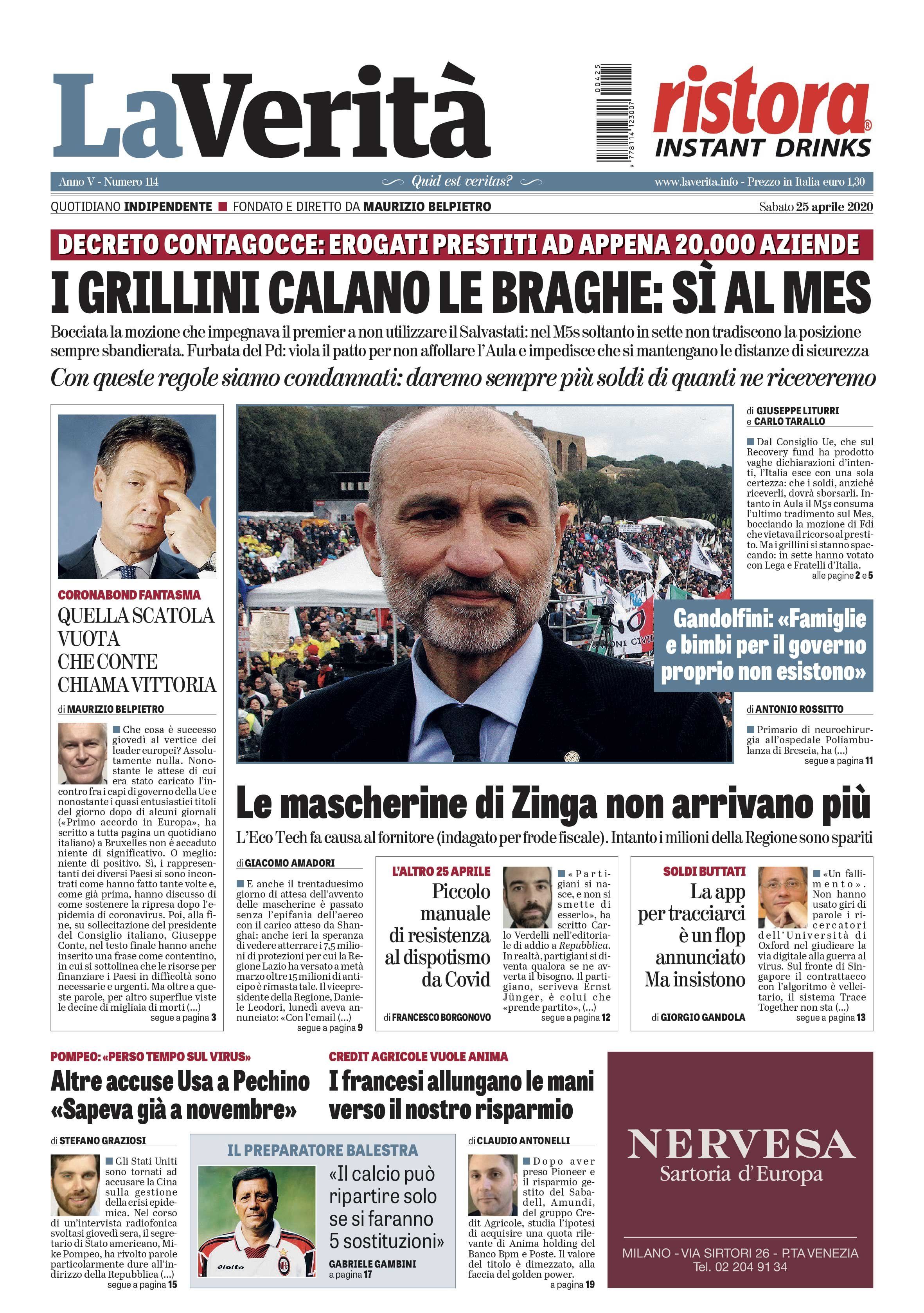 Oggi in edicola