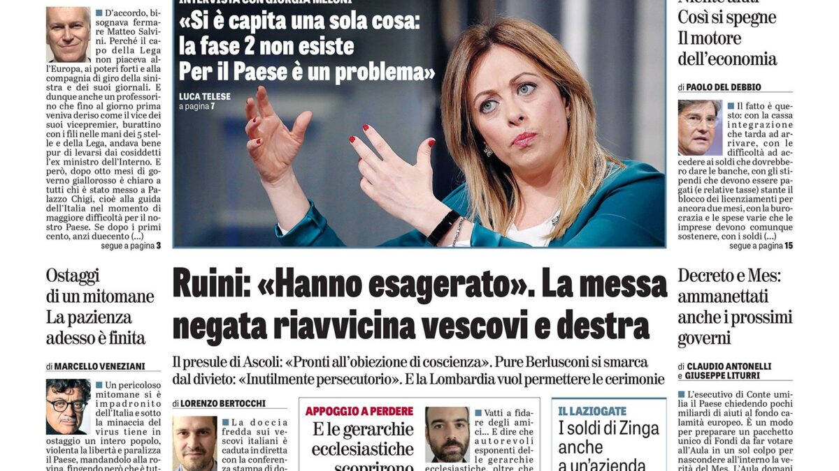 Oggi in edicola